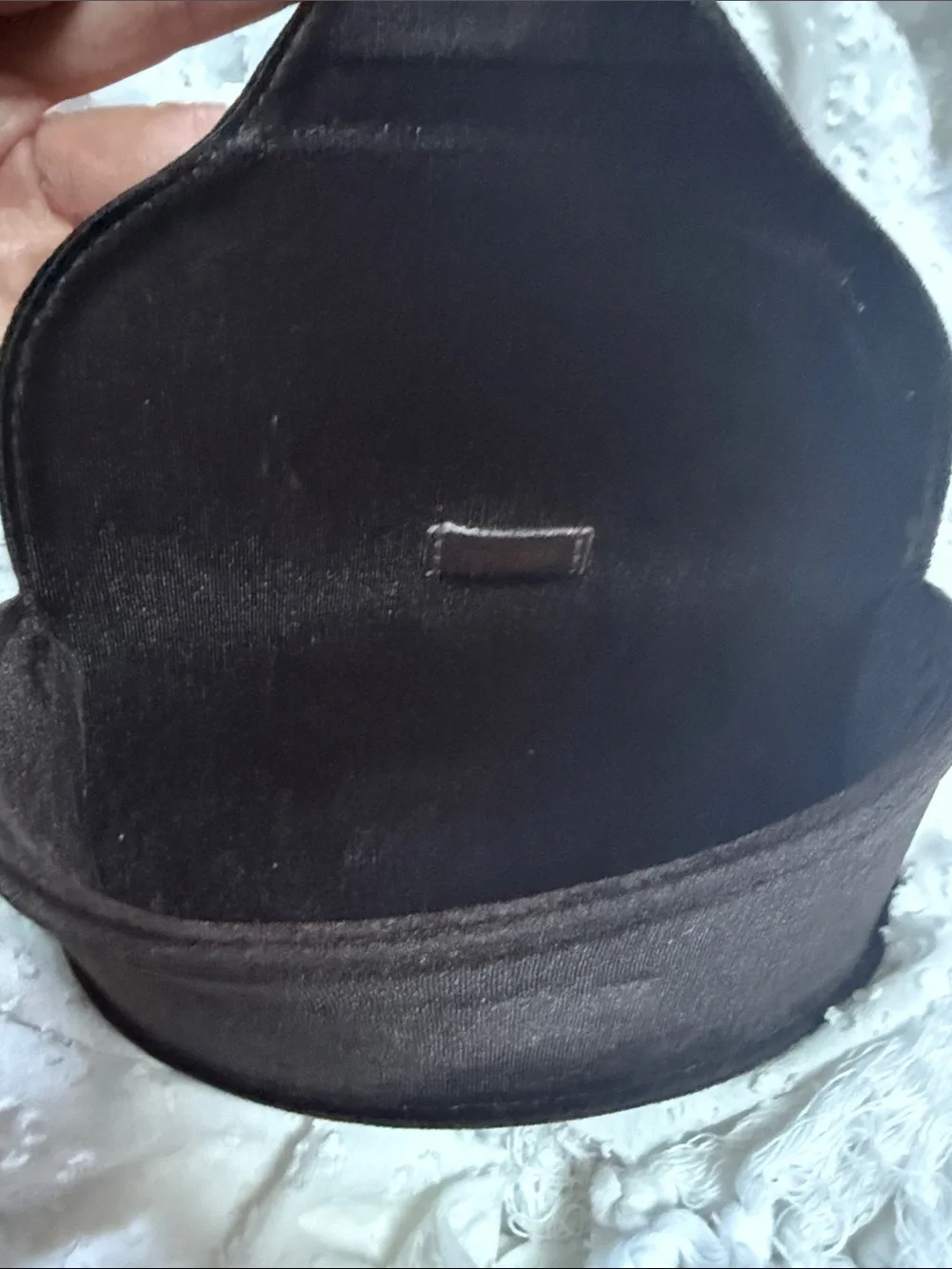 Tom Ford Brown Velvet Eye or Sunglasses Case